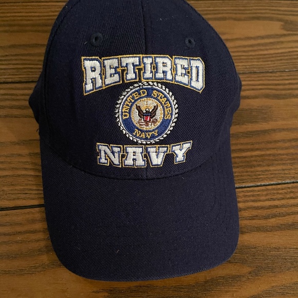 Retired Navy Hat - Picture 1 of 2